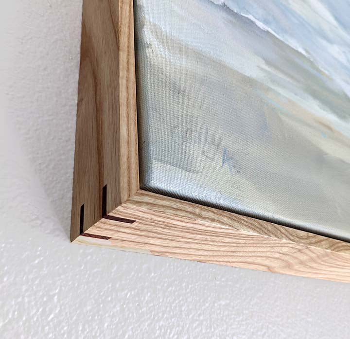 coastal 2  |  18x24  |  acrylic on canvas framed
